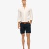 Casual Linen Long Sleeve Pουκάμισο