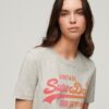 Χαλαρό T-shirt με γραφικό σχέδιο σε τόνους