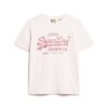 Χαλαρό T-shirt με μεταλλικό λογότυπο