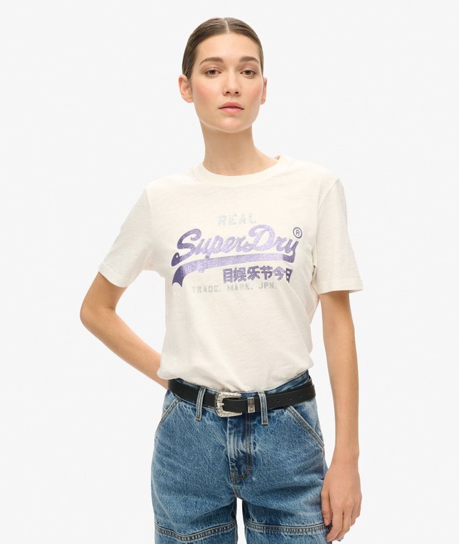 Διακοσμημένο T-shirt με γραφικό Vl Διακοσμημένο T-shirt με γραφικό Vl