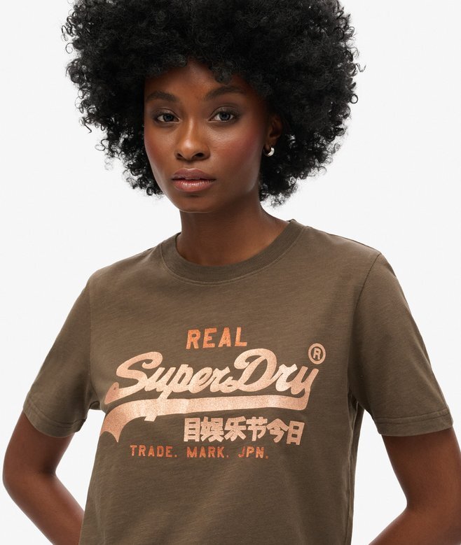 Διακοσμημένο T-shirt με γραφικό Vl Διακοσμημένο T-shirt με γραφικό Vl