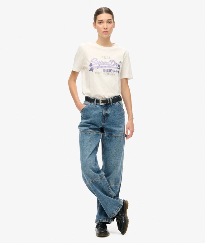 Διακοσμημένο T-shirt με γραφικό Vl Διακοσμημένο T-shirt με γραφικό Vl