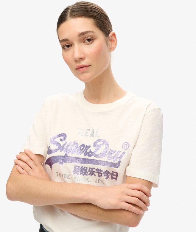 Διακοσμημένο T-shirt με γραφικό Vl Διακοσμημένο T-shirt με γραφικό Vl