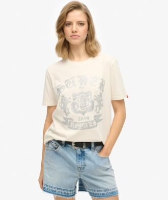 Διακοσμημένο T-shirt Varsity Relaxed