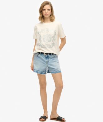 Διακοσμημένο T-shirt Varsity Relaxed