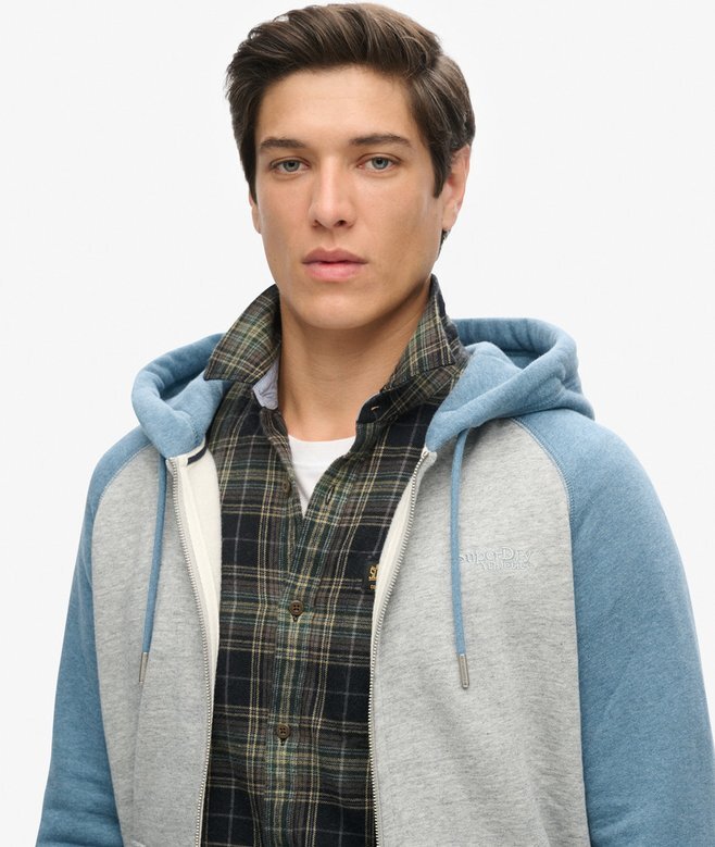 Essential Baseball Zip Φούτερ με κουκούλα Essential Baseball Zip Φούτερ με κουκούλα
