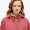 Essential Logo Oversized Raglan Zip Φούτερ με κουκούλα
