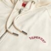 Essential Logo Oversized Raglan Zip Φούτερ με κουκούλα
