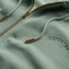 Essential Logo Oversized Raglan Zip Φούτερ με κουκούλα