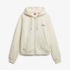 Essential Logo Oversized Raglan Zip Φούτερ με κουκούλα