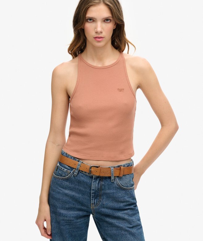 Essential Logo Racer Vest Top Μπλούζα Essential Logo Racer Vest Top Μπλούζα