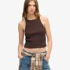 Essential Logo Racer Vest Top Μπλούζα Essential Logo Racer Vest Top Μπλούζα