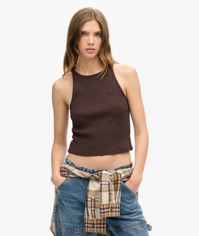 Essential Logo Racer Vest Top Μπλούζα Essential Logo Racer Vest Top Μπλούζα
