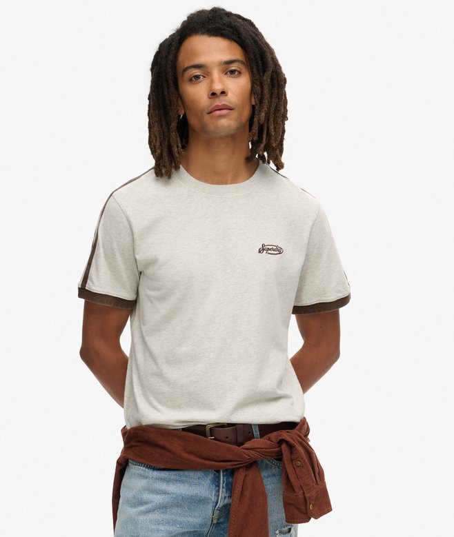 Essential Logo Retro Striped T-shirt Essential Logo Retro Striped T-shirt