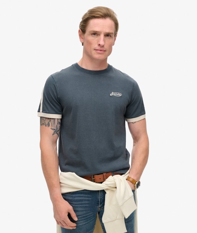 Essential Logo Retro Striped T-shirt Essential Logo Retro Striped T-shirt