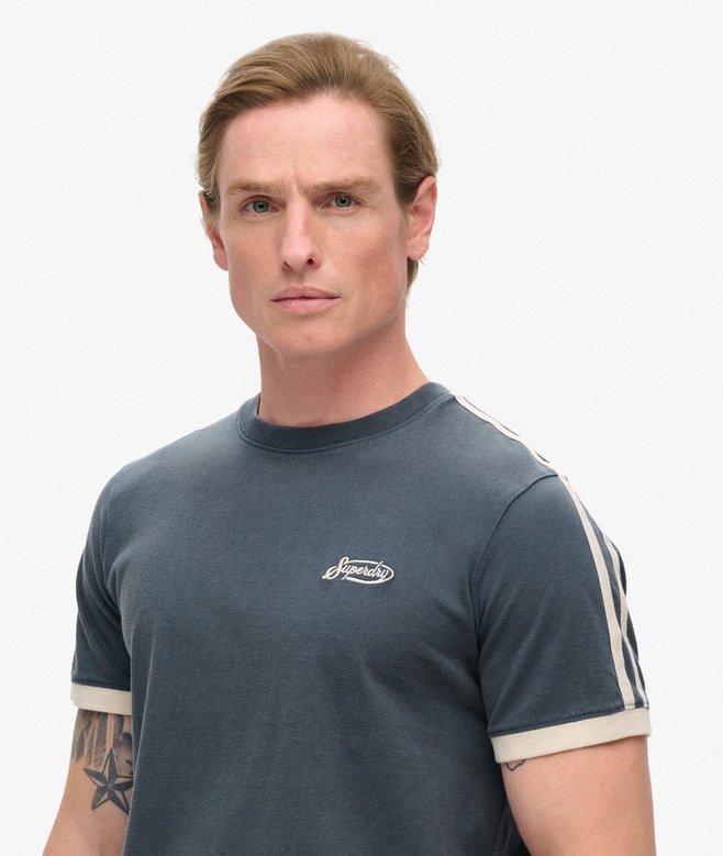 Essential Logo Retro Striped T-shirt Essential Logo Retro Striped T-shirt