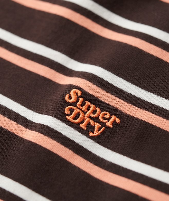 Essential Logo Striped Fitted T-shirt Essential Logo Striped Fitted T-shirt