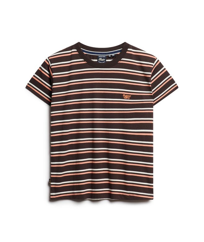 Essential Logo Striped Fitted T-shirt Essential Logo Striped Fitted T-shirt