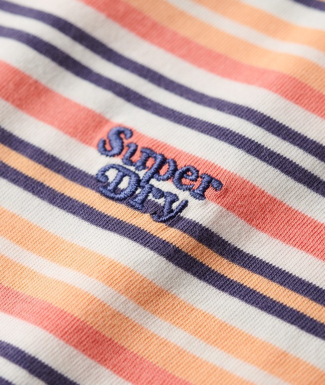 Essential Logo Striped Fitted T-shirt Essential Logo Striped Fitted T-shirt