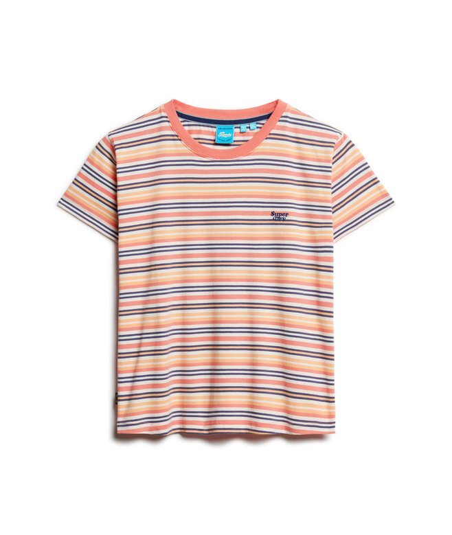 Essential Logo Striped Fitted T-shirt Essential Logo Striped Fitted T-shirt