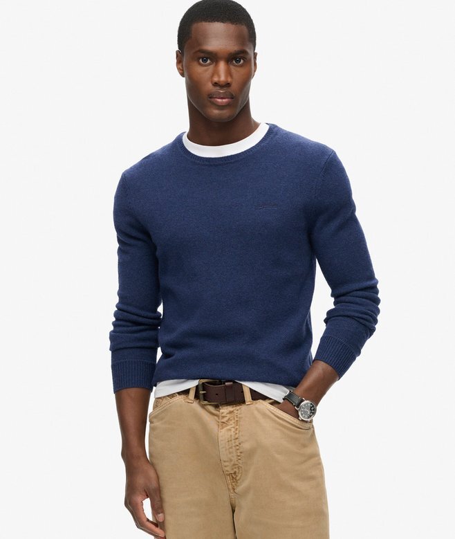 Essential Slim Fit Crew Jumper Essential Slim Fit Crew Jumper