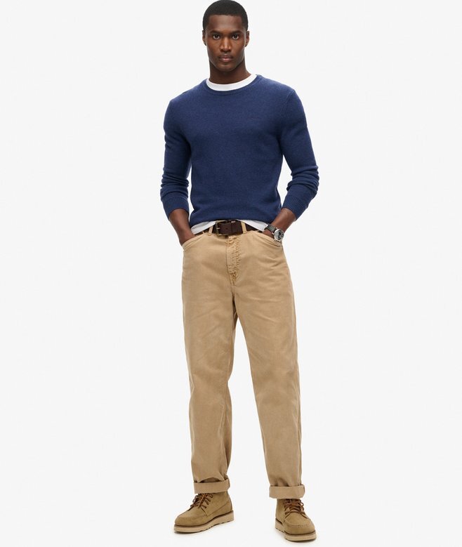 Essential Slim Fit Crew Jumper Essential Slim Fit Crew Jumper