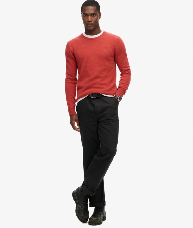 Essential Slim Fit Crew Jumper Essential Slim Fit Crew Jumper