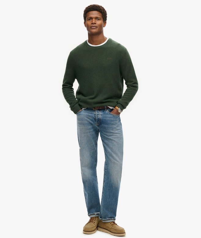 Essential Slim Fit Crew Jumper Essential Slim Fit Crew Jumper