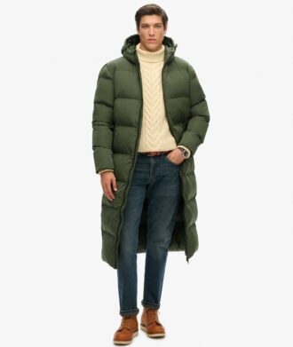 Εξαιρετικά μακρύ Puffer παλτό Εξαιρετικά μακρύ Puffer παλτό