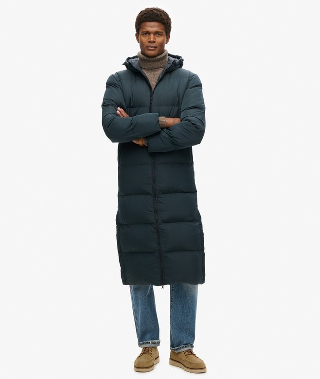 Εξαιρετικά μακρύ Puffer παλτό Εξαιρετικά μακρύ Puffer παλτό