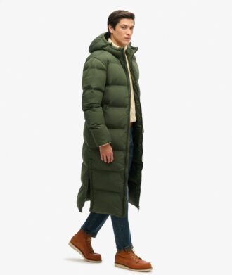 Εξαιρετικά μακρύ Puffer παλτό Εξαιρετικά μακρύ Puffer παλτό