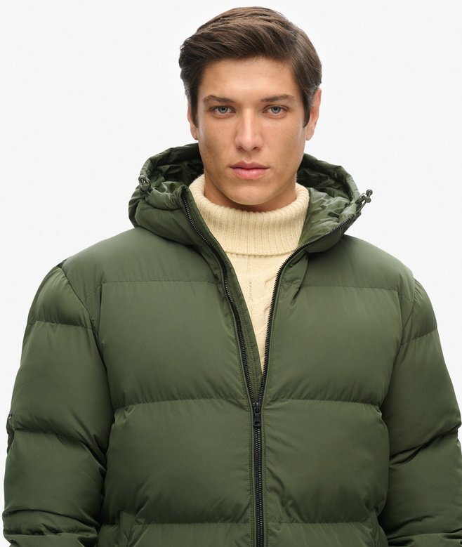 Εξαιρετικά μακρύ Puffer παλτό Εξαιρετικά μακρύ Puffer παλτό