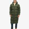 Εξαιρετικά μακρύ Puffer παλτό Εξαιρετικά μακρύ Puffer παλτό