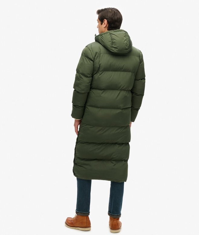 Εξαιρετικά μακρύ Puffer παλτό Εξαιρετικά μακρύ Puffer παλτό