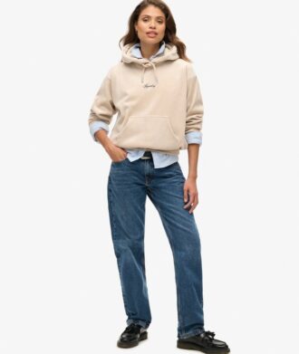 Φαρδιά φούτερ με κουκούλα Country Club Velour
