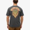 Φαρδύ T-shirt με γραφικό Biker Rock