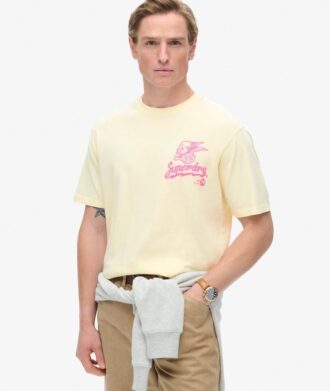 Φαρδύ T-shirt με γραφικό Lo-Fi Punk