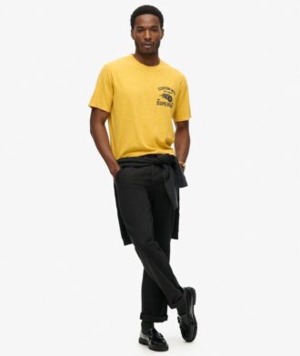 Φαρδύ T-shirt με γραφικό μοτίβο μοτοσικλετιστή