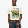 Φαρδύ T-shirt με γραφικό Neon Travel