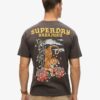 Φαρδύ T-shirt με σχέδιο τατουάζ