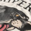 Φαρδύ T-shirt με σχέδιο τατουάζ στην πλάτη