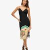 Φορέμα Midi Slip Cami με τύπωμα