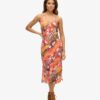 Φορέμα Midi Slip Cami με τύπωμα