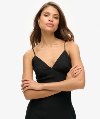 Φορέμα Midi Slip Cami με τύπωμα