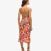 Φορέμα Midi Slip Cami με τύπωμα