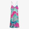 Φορέμα Midi Slip Cami με τύπωμα