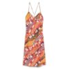 Φορέμα Midi Slip Cami με τύπωμα