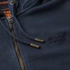 Φούτερ με κουκούλα και φερμουάρ Essential Logo Washed
