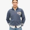 Φούτερ με μισό φερμουάρ και απλικέ Athletic Essentials Φούτερ με μισό φερμουάρ και απλικέ Athletic Essentials