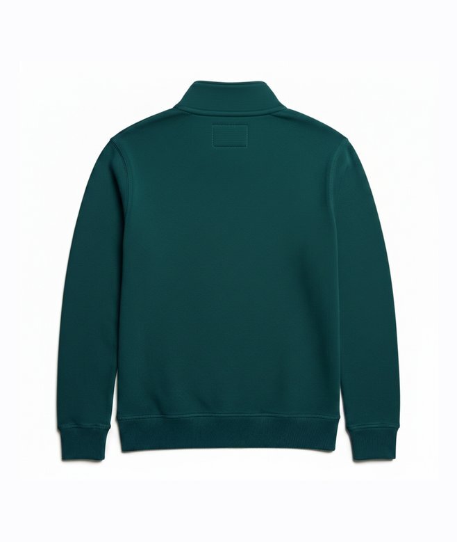 Φούτερ με μισό φερμουάρ και απλικέ Athletic Essentials Φούτερ με μισό φερμουάρ και απλικέ Athletic Essentials